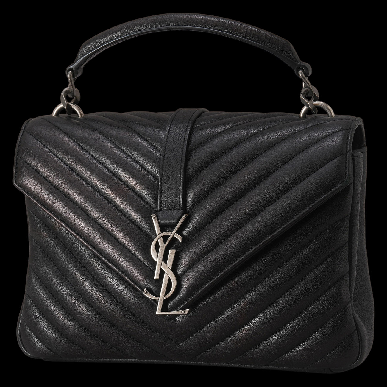 YVES SAINT LAURENT(USED)생로랑 428056 컬리지 미듐 숄더백